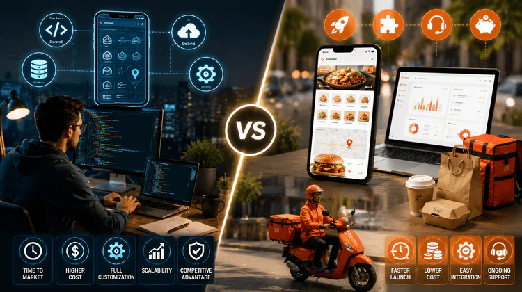 Should You Build a Custom Food Delivery App or Customize a Ready-Made Solution in 2026?