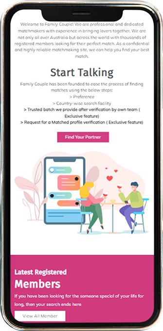 A perfect partner matching platform key features