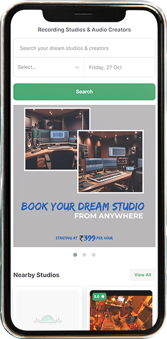 Audio Recording Marketplace key features