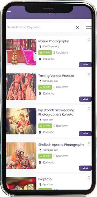 India's No. 1 Wedding Planner key features